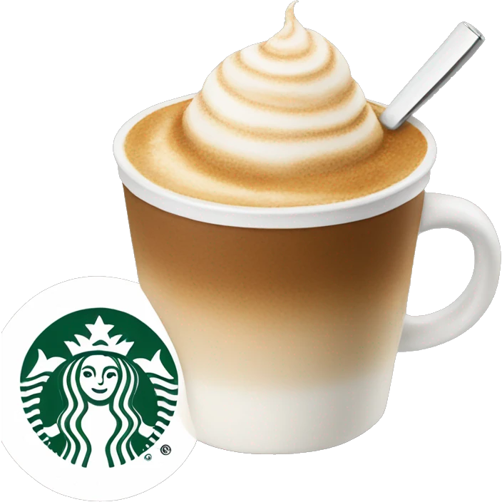 Starbucks cappuccino  emoji