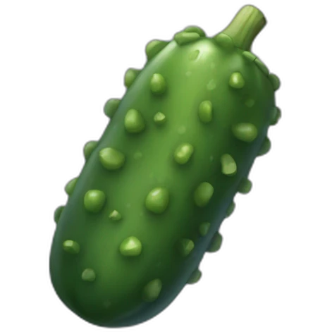 blue-pickle emoji