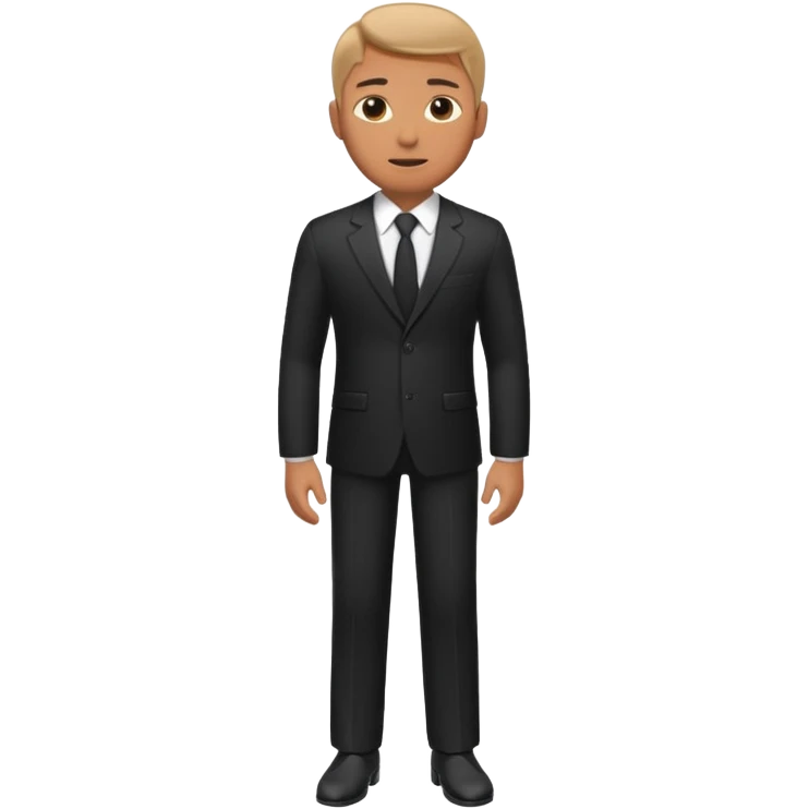 businessman full body emoji