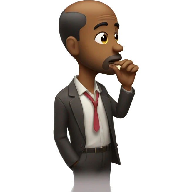 man blowing a kiss emoji