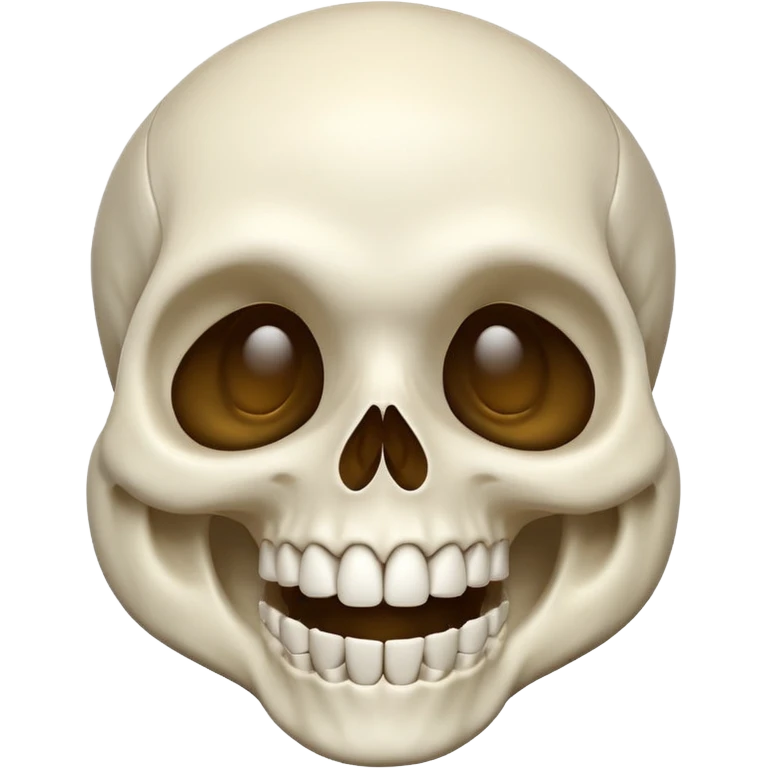 Laughing skull emoji