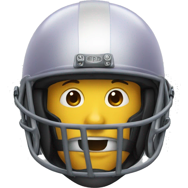 helmet face emoji