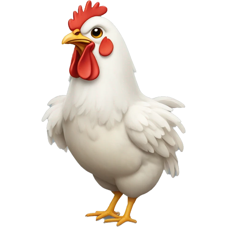 chicken emoji