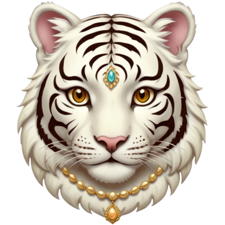 ESO Female white tiger khajiit leader of the umbral rose  emoji