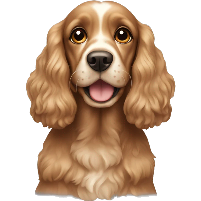 Cocker spaniel emoji