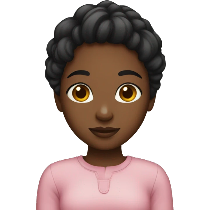 Black girl emoji