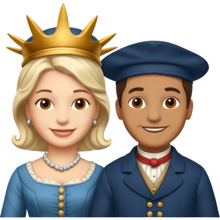 Liberty and Franklin  emoji