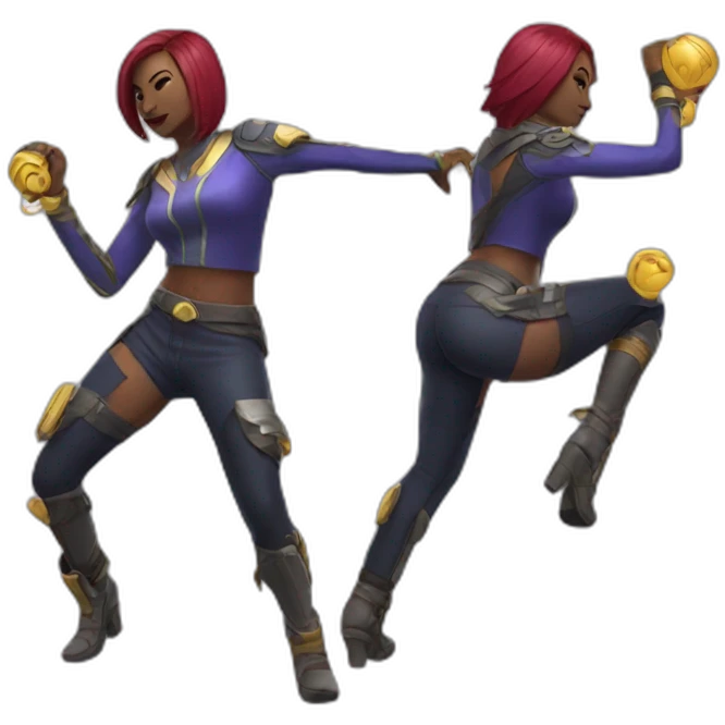Twerking destiny 2 person emoji