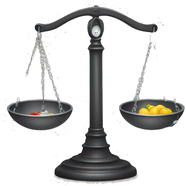 weighing scales emoji