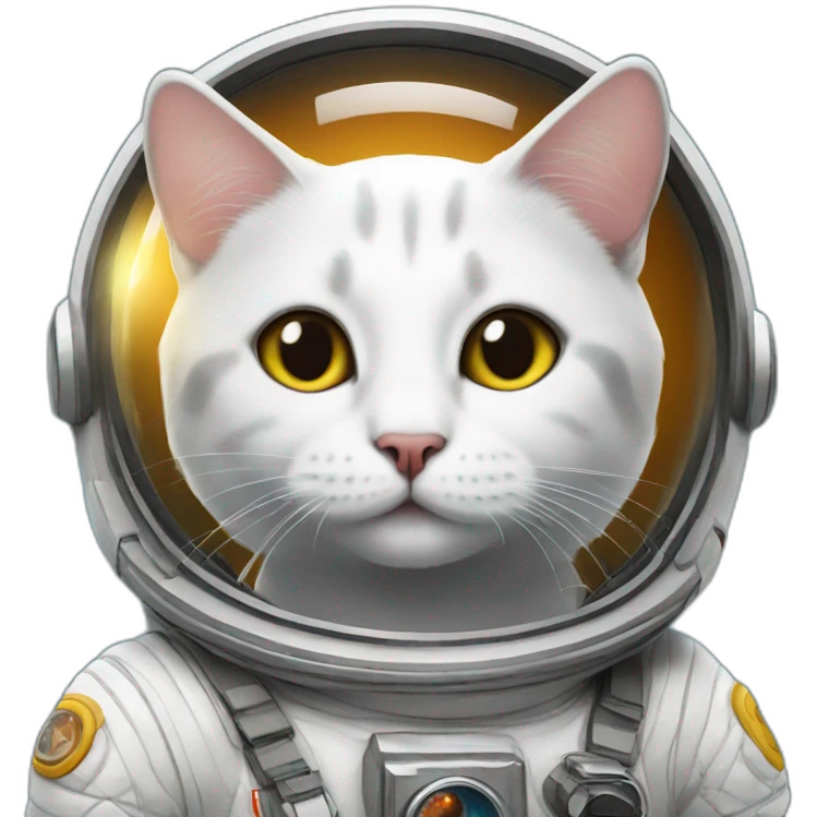 cat in a spacesuit emoji