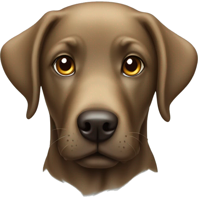 cute labrador dog emoji