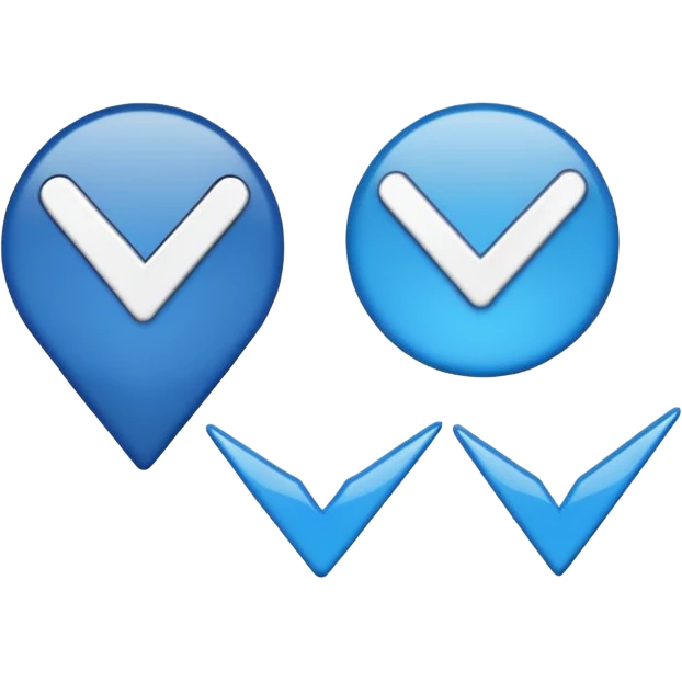 I want an meta varified blue tick emoji normal tick emoji