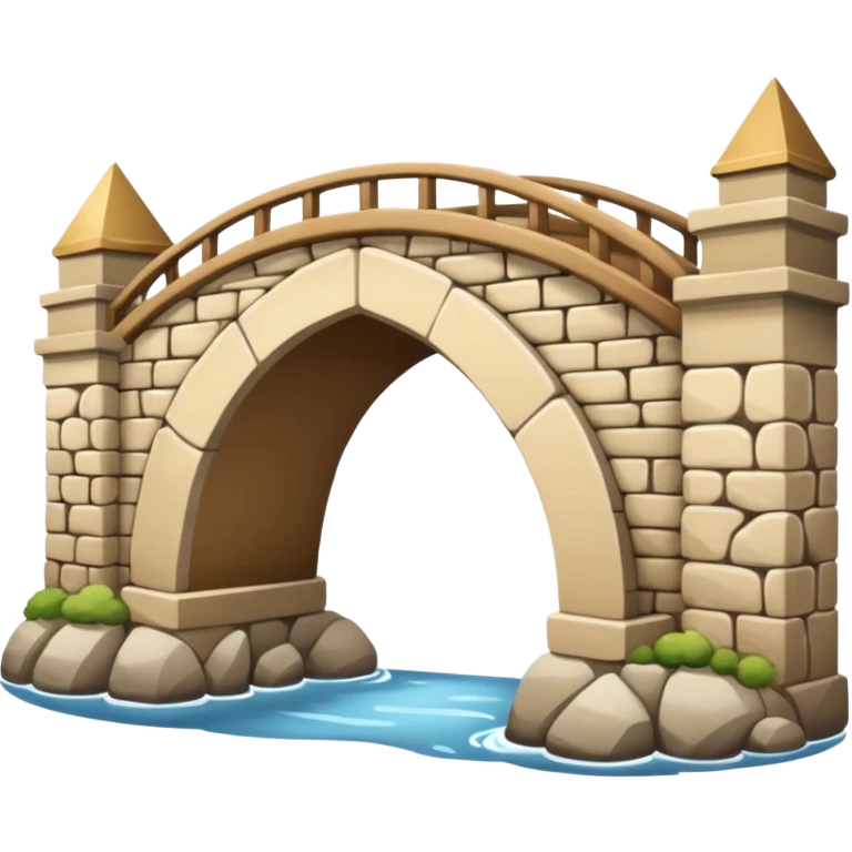 Beige Bridge emoji