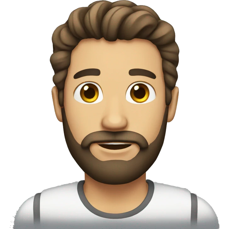 men with beard emoji
