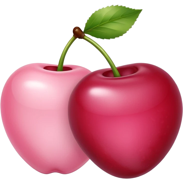 light pink Cherries emoji