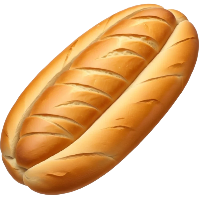 country bread look like ovan baguette emoji