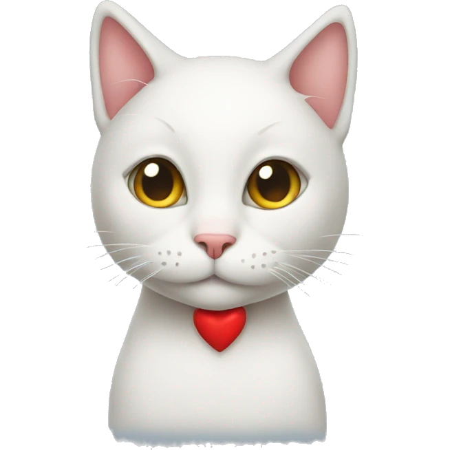 Cat with heart  emoji