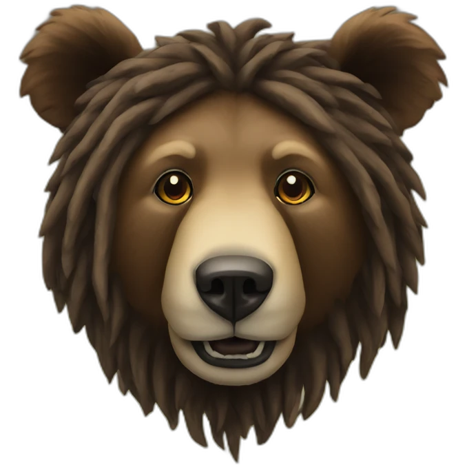 rastafari bear emoji