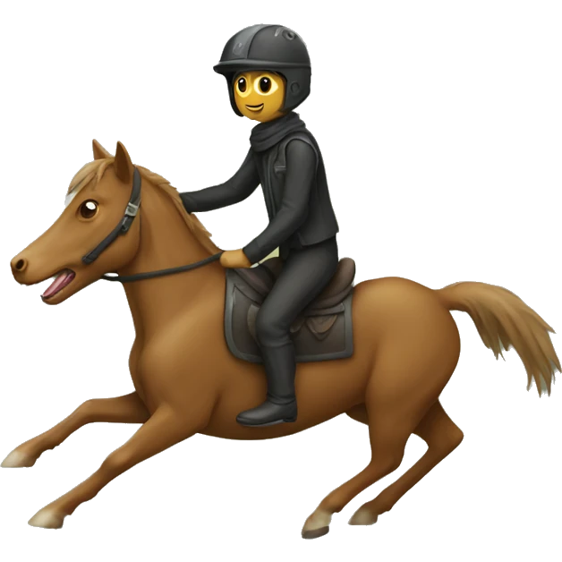 kelpie with person riding i emoji