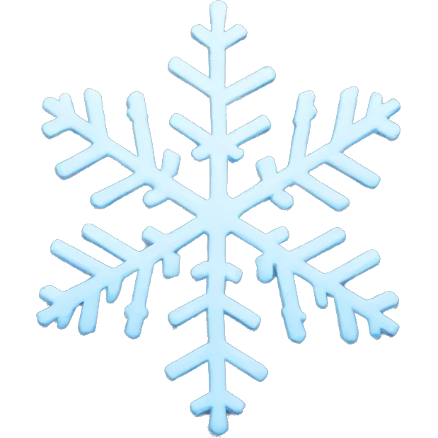 Snowflake  emoji