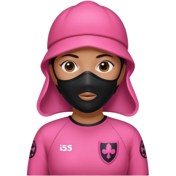 squid game pink character  emoji