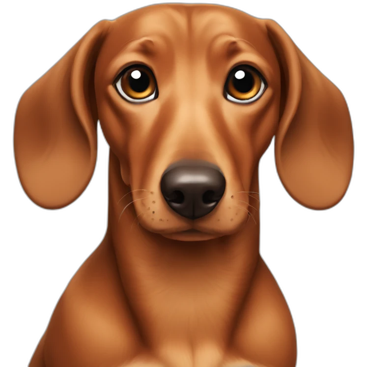 dachshund-body emoji