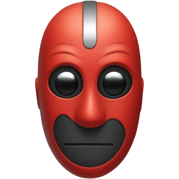 Red inposter emoji