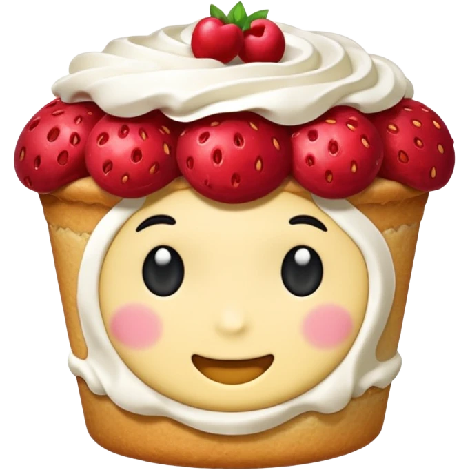Shortcake emoji