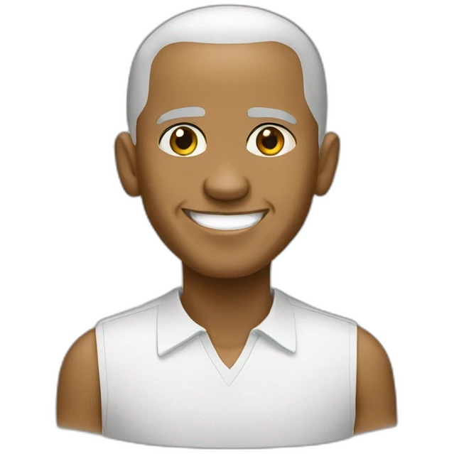 Obama white emoji