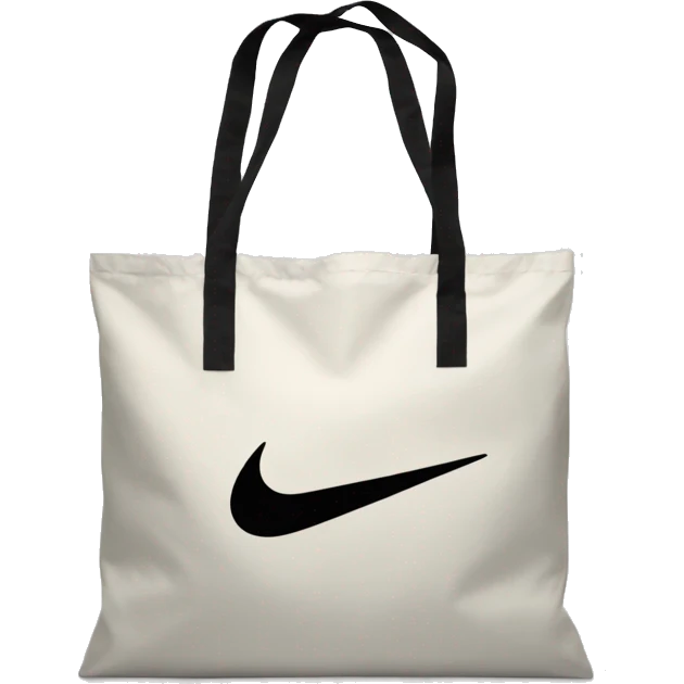 nike swoosh totebag emoji