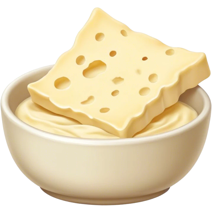 Dried curd, often eaten as a snack or with tea. emoji