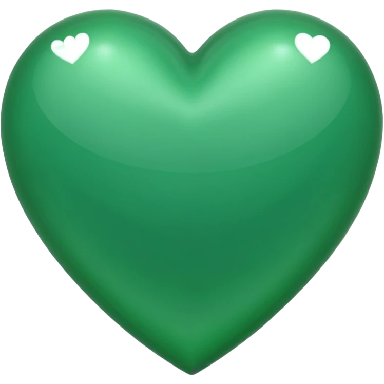 Green heart emoji