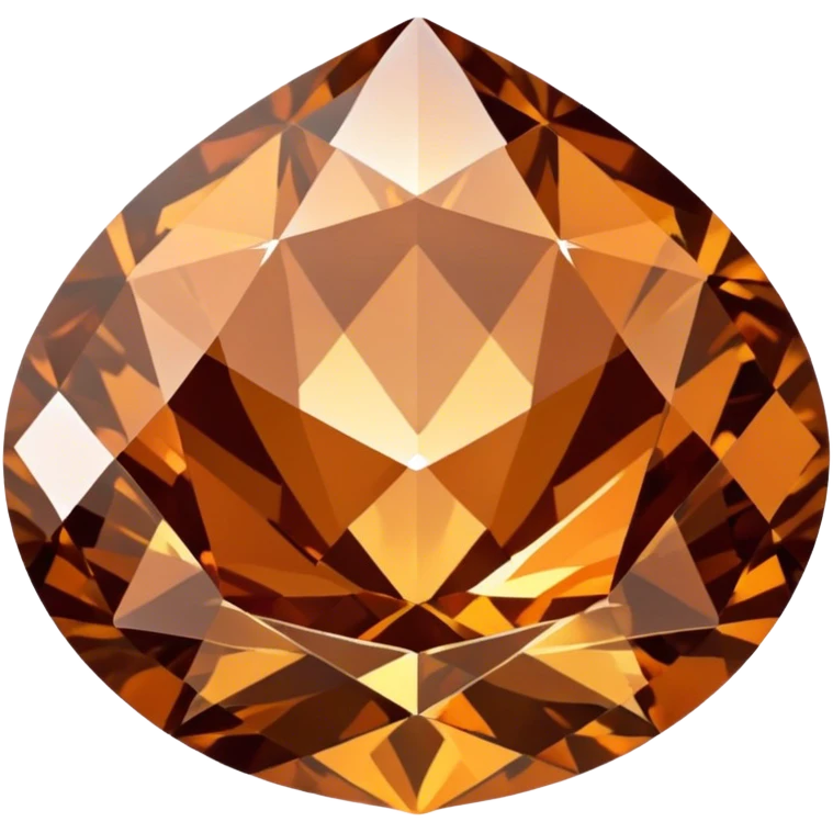 bronze colored diamond emoji