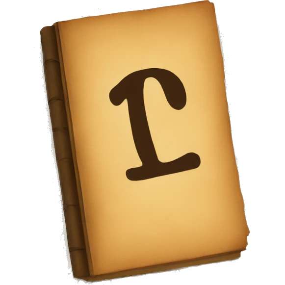 No.1 written on book emoji