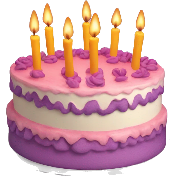 birthday cake emoji
