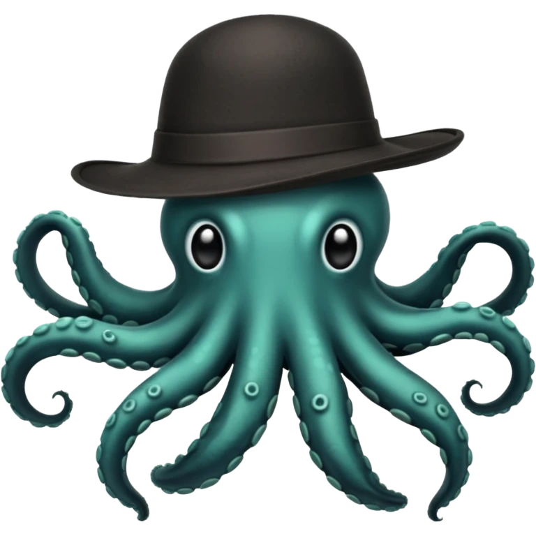 Chapeau poulpe emoji