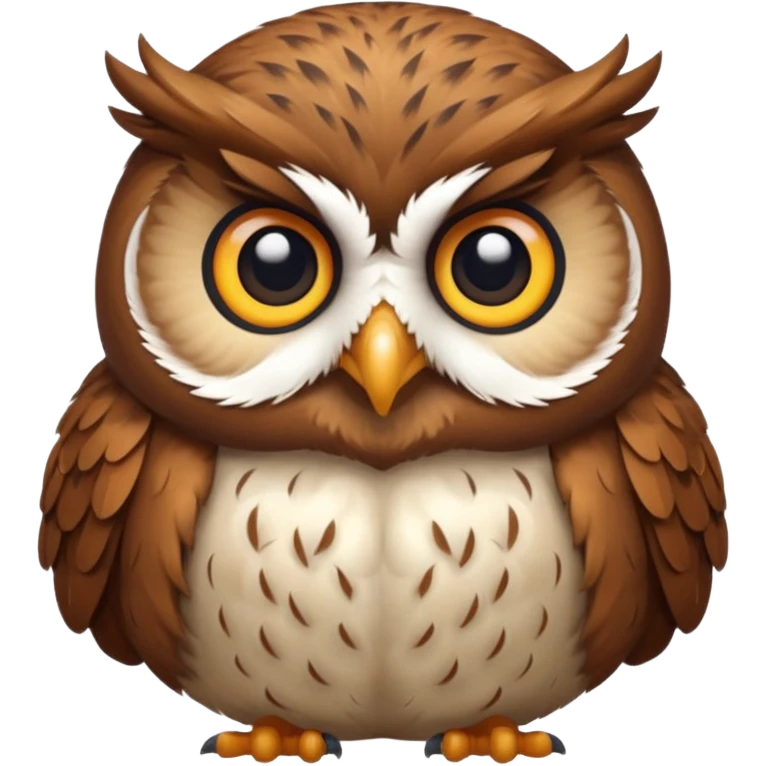 şişko baykuş emoji