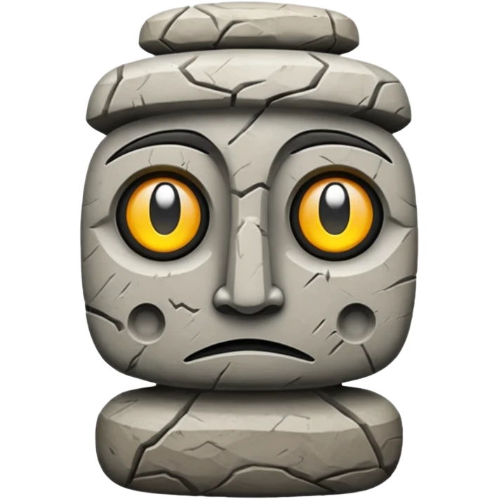 stone totem emoji