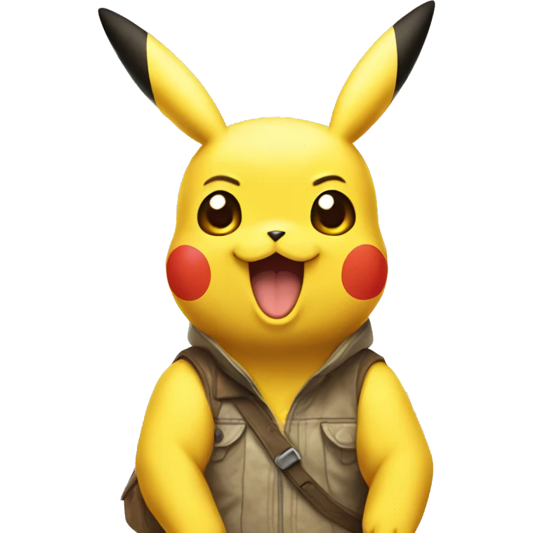 Pikachu Pokemon emoji
