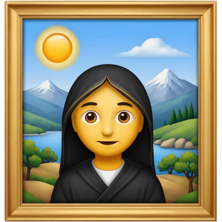 famous painting emoji