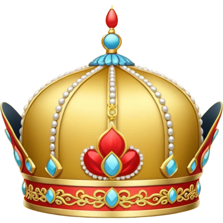 Chinese royal hat emoji