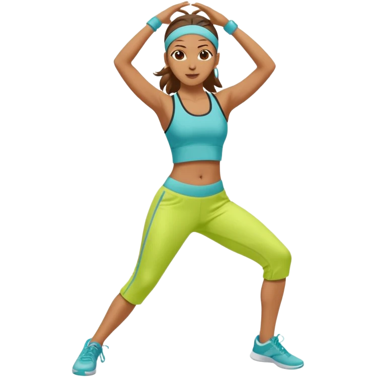 Zumba exerciser emoji