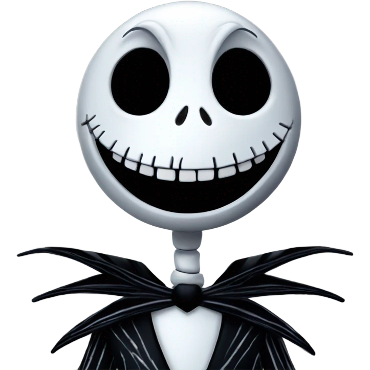 Happy Jack Skellington emoji