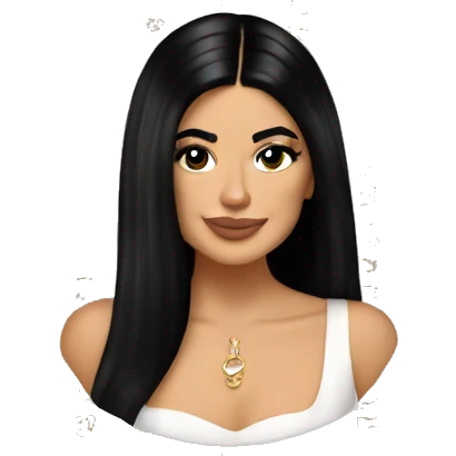 Kylie Jenner as an aristocrate emoji