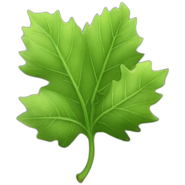 Feuille de figuier emoji