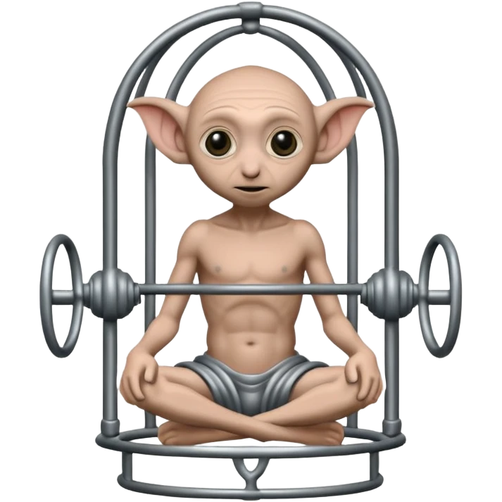 Dobby in chastity cage emoji
