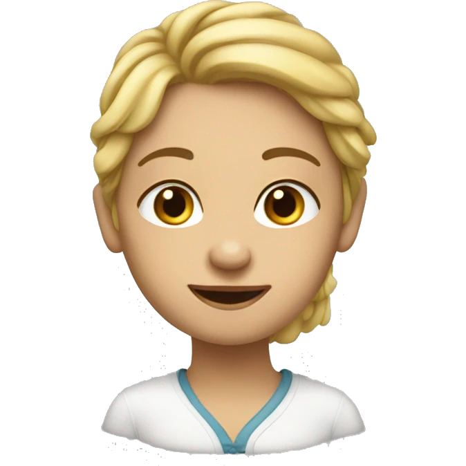 een meisje emoji