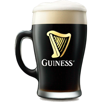 Guinness with Logo  emoji