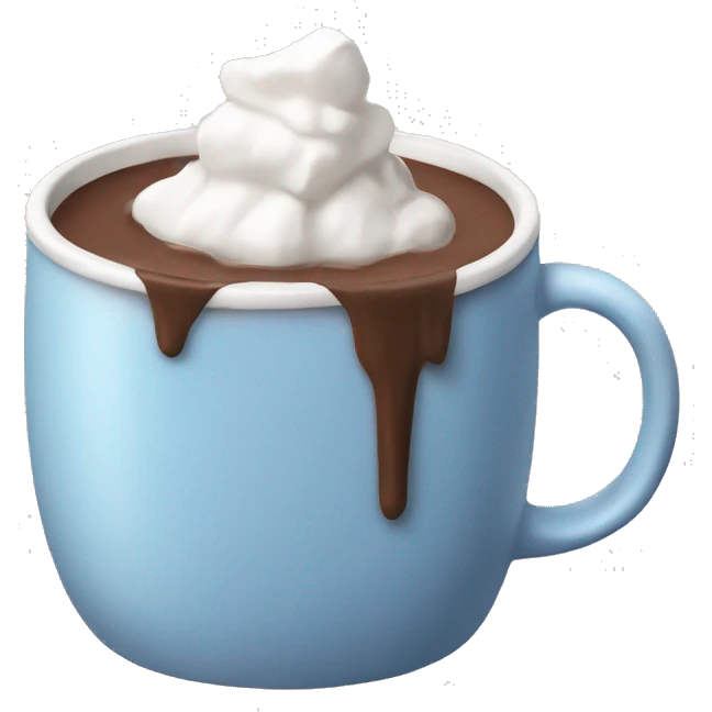 mug of hot chocolate emoji