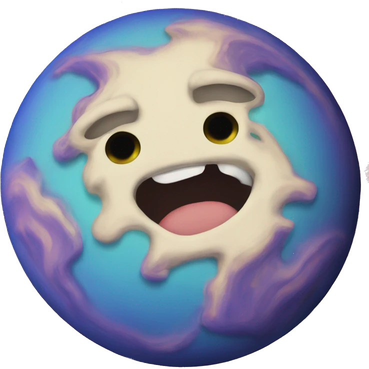 Planet Neptune Aesthetic  emoji
